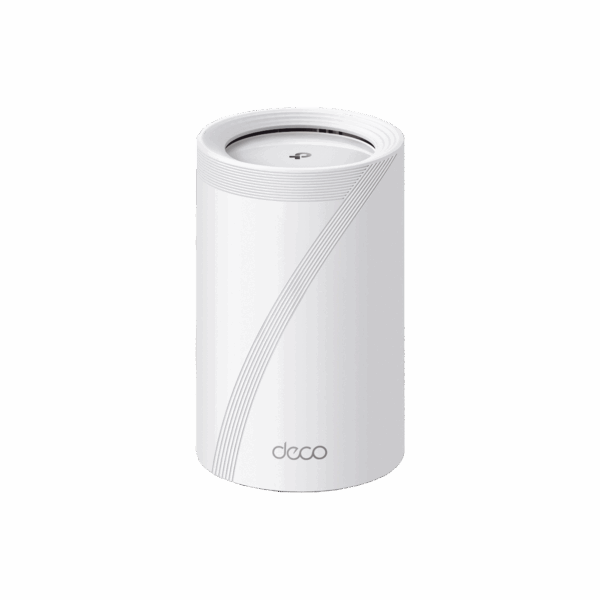 Router Inalámbrico MESH Interior para Hogar / Triple Banda Wi-Fi 7 BE9300 Mbps / 2 Puerto 2.5 Gigabit WAN/LAN / 4 Antenas Internas / Operación Multi-Link MLO / Administración Mediante la App Deco (iOS, Android) / HomeShield