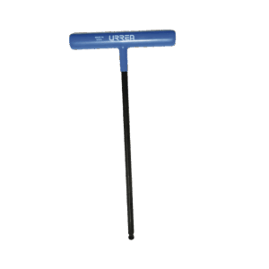 Llave hexagonal larga tipo “T”/ Punta de Bola Ergonómica / Métrica 6 mm.