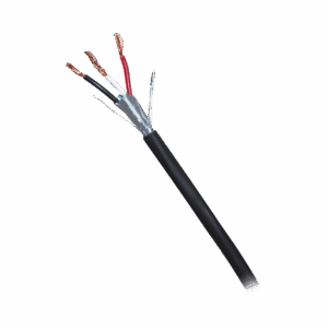CAJA DE 305 METROS DE CABLE BLINDADO DE 3 X 18 AWG BLINDADO NEGRO