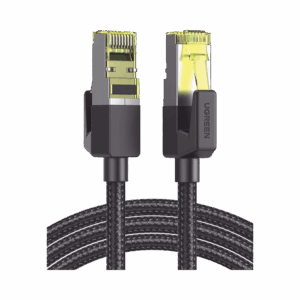 Cable Ethernet Cat7 CLASS???F/FTP Redondo con Malla de Nylon 3 Metros