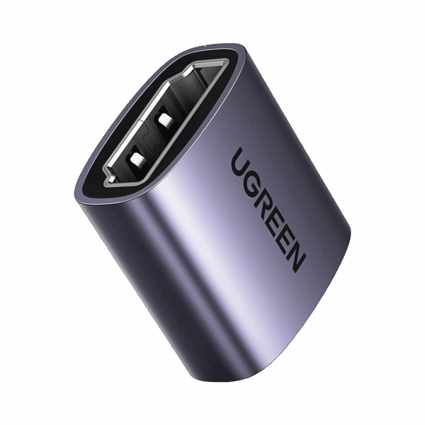 Adaptador HDMI 2.1 8K@60Hz / 8K@60Hz / Compatible con eARC, HEC, HDCP, 3D, HDR / Dolby Atmos / Dolby Visión / 7.1 5.1 Canales de Audio / DTS / Hembra a Hembra / Máxima Durabilidad / Carcasa de Aluminio