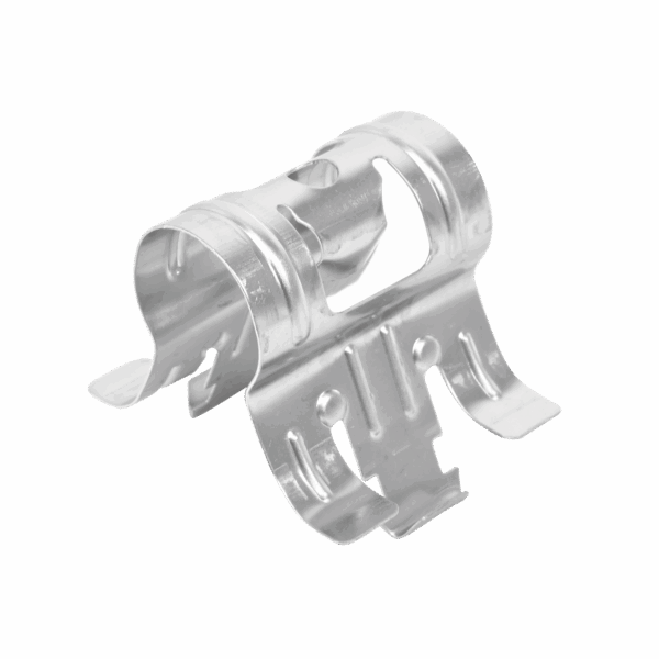 Sujetador de presión para cable coaxial de 1/2". Paquete de 10 piezas