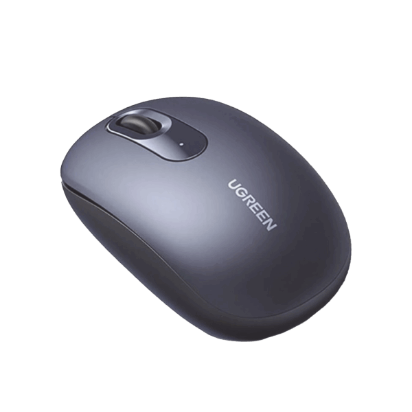 Mouse Inalámbrico 2.4G 800/1200/1600/2400 DPI | Función de 3 botones | Alcance 10m | Silencioso |  Ergonómico | Anti-caída y Anti-interferencias | Batería Alcalina AA incluida  | Midnight Blue.