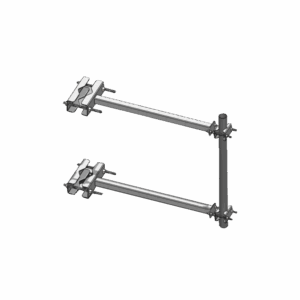 Brazo Lateral  para Torre Autosoportada, Tubo de  2″ Ced. 30 X 60 cm, Sep. 60 cm.
