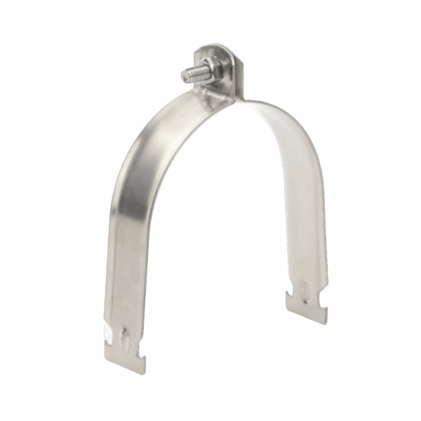 Abrazadera de Acero Inoxidable  de 4" Para Unicanal Tipo Strut