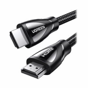 Cable HDMI 2.1 de Nylon Trenzado / 3 Metros / 8K@60Hz/4K@120Hz / eARC (Canal de Retorno de Audio / HDR10+ / VVR / HEC (Canal Ethernet HDMI) / ALLM / 3D / Dolby Atmos / Dolby Visión / 48 Gbps / Mayor Duración.