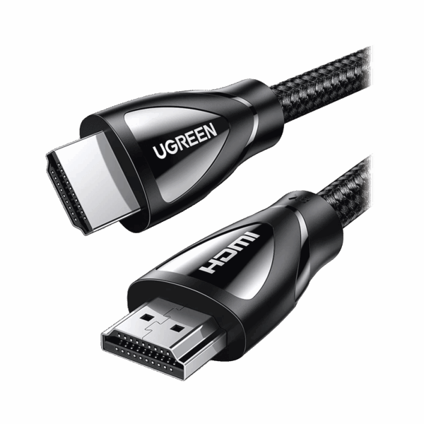 Cable HDMI 2.1 de Nylon Trenzado / 3 Metros / 8K@60Hz/4K@120Hz / eARC (Canal de Retorno de Audio / HDR10+ / VVR / HEC (Canal Ethernet HDMI) / ALLM / 3D / Dolby Atmos / Dolby Visión / 48 Gbps / Mayor Duración.