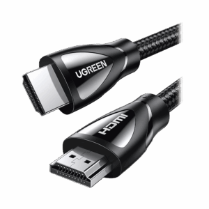 Cable HDMI 2.1 de Nylon Trenzado / 1 Metro / 8K@60Hz/4K@120Hz / eARC (Canal de Retorno de Audio / HDR10+ / VVR / HEC (Canal Ethernet HDMI) / ALLM / 3D / Dolby Atmos / Dolby Visión / 48 Gbps / Mayor Duración.