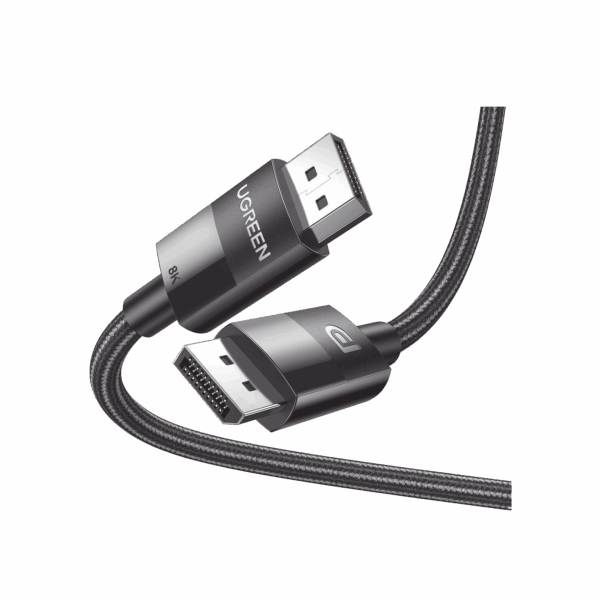 Cable DisplayPort 1.4 | Longitud 2m | Versión DP1.4 | 8K 7680x4320 a 60 Hz | Soporta 3D | HDR | Blindaje Interno Múltiple | Nylon Trenzado | Soporta 32.4Gbps.