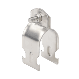 Abrazadera de Acero Inoxidable  de 1″ Para Unicanal Tipo Strut
