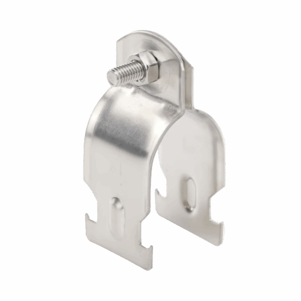 Abrazadera de Acero Inoxidable  de 1" Para Unicanal Tipo Strut