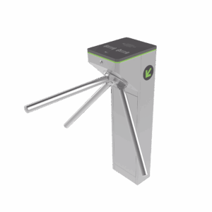 Torniquete Trípode de Acero Inoxidable / Diseño ultra compac...