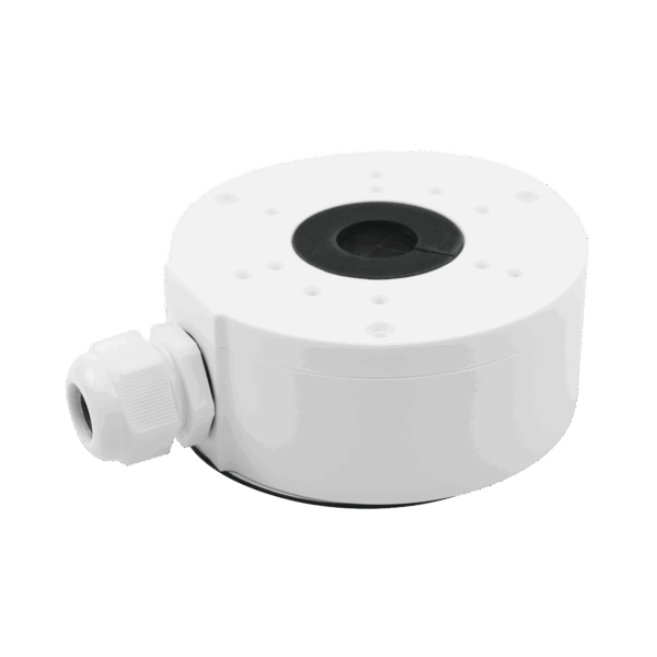 Caja de Conexiones Plástica Compatible con Cámaras epcom / HIKVISION / Uso en Exterior