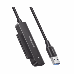 Cable Adaptador SATA a USB 3.0 | SATA 3.0/2.0 | Soporta HDD y SSD de 2.5″ | Soporta S.M.A.R.T, TRIM, UASP | No Requiere Adaptador de Corriente | Cable 50 cm.
