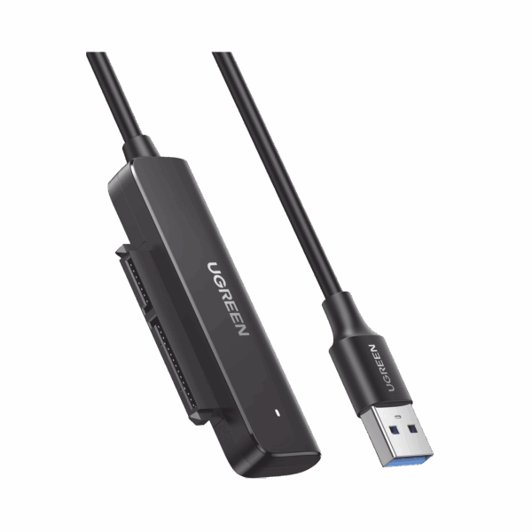 Cable Adaptador SATA a USB 3.0 | SATA 3.0/2.0 | Soporta HDD y SSD de 2.5" | Soporta S.M.A.R.T, TRIM, UASP | No Requiere Adaptador de Corriente | Cable 50 cm.