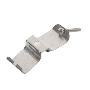 Sujetador de doble click para cable coaxial de 7/8″ paquete de 10 piezas.