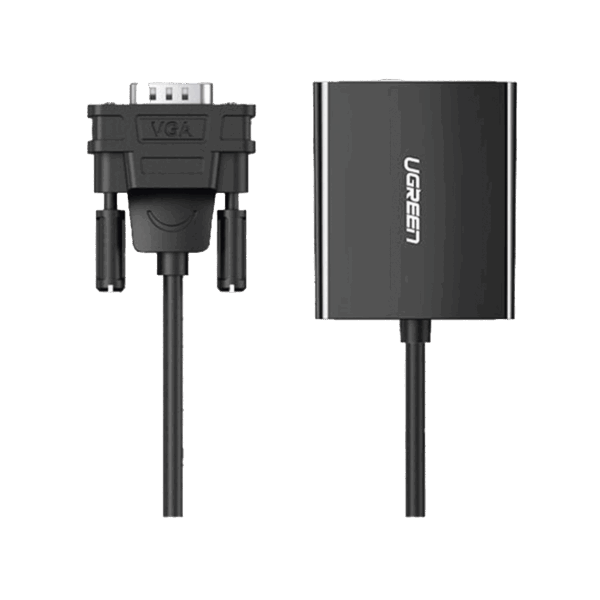 Entrada: VGA Macho / Salida: HDMI Hembra / Resolución de 1080P@60Hz / Puerto Estéreo de 3.5 mm / Plug and Play, Sin Controlador / Longitud del Cable 15 cm. / Incluye Cable de Alimentacion USB / Incluye Cable de Audio de 3.5mm.