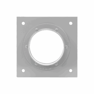 Placa Pasamuros Con Capacidad de Una Bota de 4″