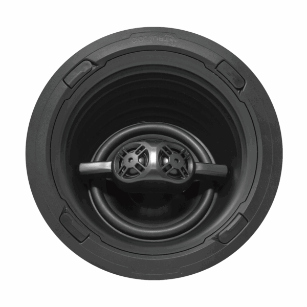 REV Series Altavoz Surround | Angulo para Techo de 3 Vias para Empotrar | Cine en Casa | Woofer de 7in de Polipropileno | 2 Tweeter de 1in | 150W | 8Ω