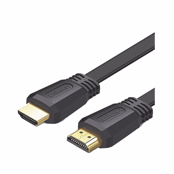 Cable HDMI 2.0 Plano de 1.5 m / 4K@60Hz / HDR / 3D / HEC (Canal Ethernet HDMI) / ARC (Canal de Retorno de Audio / Color Profundo de 48 bits / Audio de 32 canales / HDCP /Audio Dolby True HD 7.1 / 18 Gbps / Estañado y Triple Blindaje / Anti Interfer