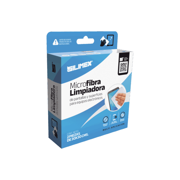Toallita seca electrostática de 30 x 30 cm, auxiliar en la limpieza de superficies y/o pantallas de equipos de computo y aparatos electrónicos, fibra óptica, limpia sin rayar, no daña superficies delicadas