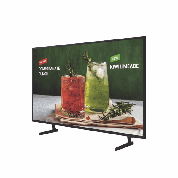 Television LED Profesional de 65" / UHD 4K (3840x2160p) / Entradas de Video HDMI, Bocinas Integradas de 10 W. Compatible VESA