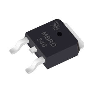 Diodo Rectificador Schottky, 3 Amp., 40 PIV, para SMD, Montaje DPAK, Tipo Anodo Dual.