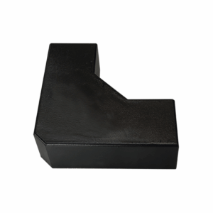 Sección en “L” Color Negro de PVC Auto Extinguible, Para Canaleta TMK-1720-N-CC (5230-02003)