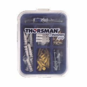 Kit para Sistemas de Fijación en Yeso, Muros Falsos, Tabique...
