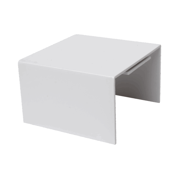 Pieza de Unión Color Blanco de PVC Auto Extinguible Para Canaleta TMK-4577 (5550-02001)