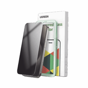 Protector de pantalla UGREEN HD con marco de instalación para iPhone 16 Pro Max (paquete de 1)