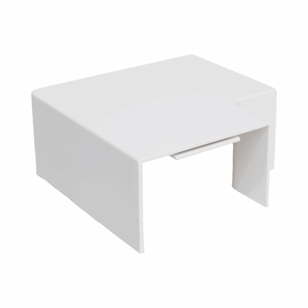 Sección en "L" Color Blanco de PVC Auto Extinguible, Para Canaleta TMK-4577 (5530-02001)