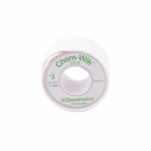 Rollo de Desoldar Chemtronics, 100 ft, 30 mts, 0.075 inches.