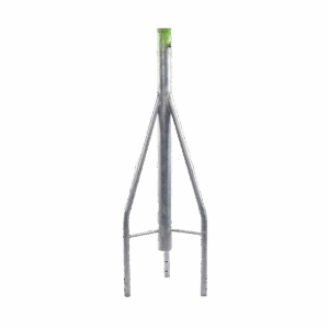 Tramo de Remate (Copete) para Tramo STZ-30 Galvanizado Electrolítico con Opresores para Pararrayo.