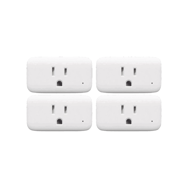 KIT Adaptador para tomacorriente PlugIn inalámbrico incluye 4 piezas