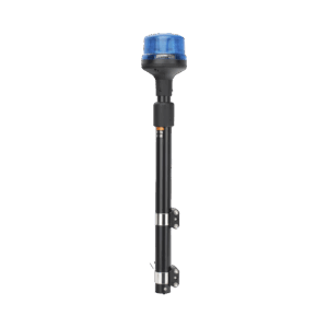 Luz Telescópica para Motocicletas, 8 LED, Azul, SAE Clase I