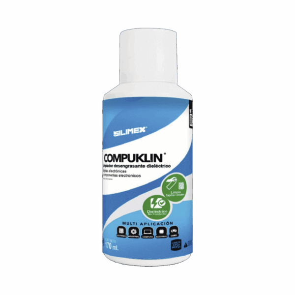Limpiador desengrasante en aerosol dielectrico, para tarjetas electrónicas y circuitos, bote 170 ml.