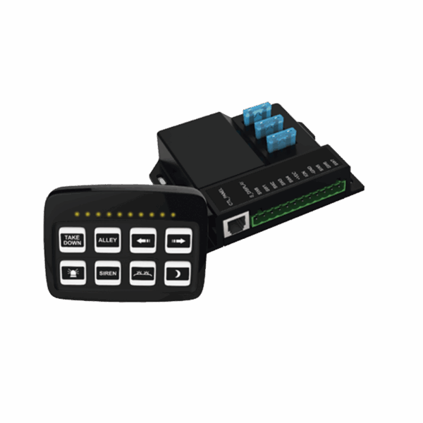 Controlador Universal de 8 interruptores, 12-24 Vcd con Montaje Fijo y de Succión
