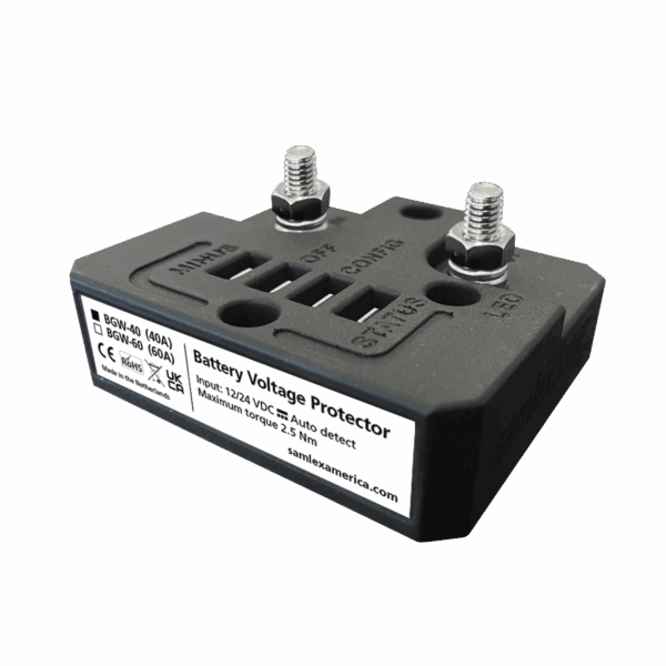 Protector de Baterías 12/24V a Prueba de Agua 40 A