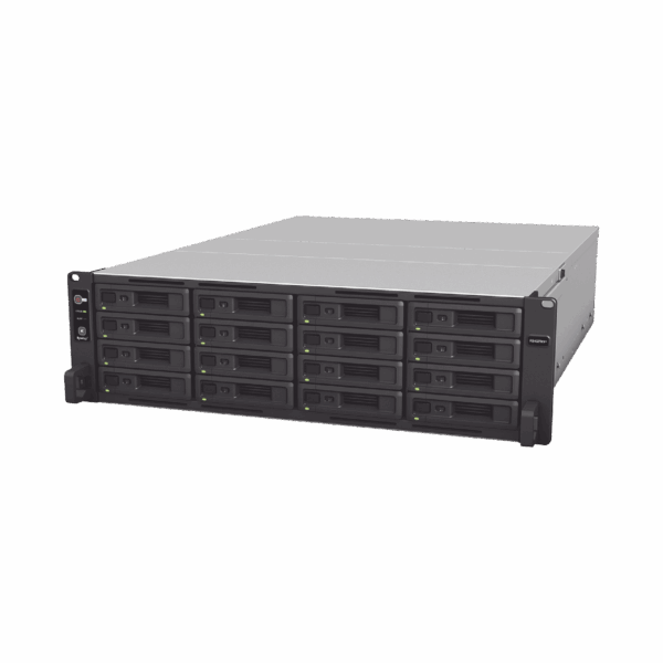 Servidor NAS para Rack (3 U) de 16 Bahías (Expandible a 40 Bahías) / Hasta 720 TB / 16GB RAM / Servicio Nube Gratis (P2P) / Administración Remota y Respaldo Programado