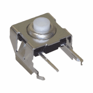 Interruptor Táctil en Ángulo Recto / PCB, SPST, 50 mA, 12 Vcc (RoHS), para Mic. KMC-22