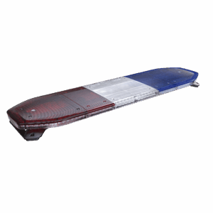 Barra de luces LED de 48″, 216 LED, Dual Color, Programable,  Rojo/Azul/Ámbar/Claro, Ideal para Equipar Unidades de Seguridad Publica con Domos Rojo, Claro y Azul