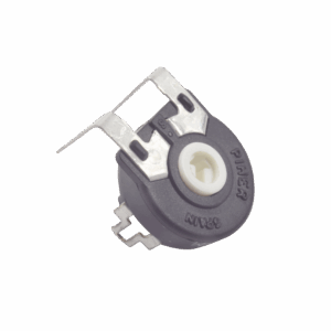 Potenciómetro de Carbón de 10 k Ohm, 0.25 Watt 15 mm Ajuste Vertical.