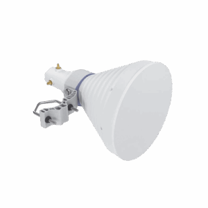 Antena Sectorial Simétrica Starter Horn de 30º, 5150 – 5950 MHz, ganancia de 18 dBi, conexión RP-SMA