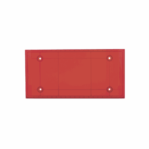 Domo Central Pequeño de reemplazo para barra de luces SP216 de la marca SignalPro, Color Rojo