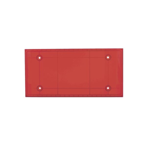 Domo Central Pequeño de reemplazo para barra de luces SP216 de la marca SignalPro, Color Rojo