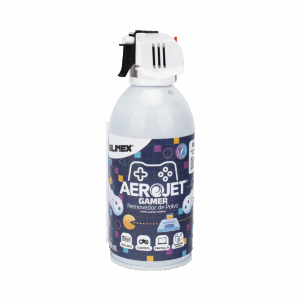 Aerojet Gamer: El Removedor de Polvo 360º para Electrónicos que Facilita la Limpieza de Difícil Acceso