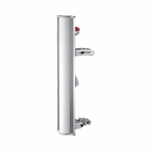 Antena sectorial de 100 grados, 20 dBi, 5150-5850 MHz , desempeño Carrier Class, integra BackShield para evitar lóbulos laterales