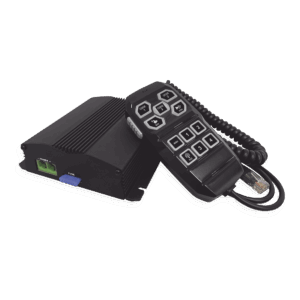 Sirena Vehicular de 100W de Potencia, Con Controlador Unimando Para Control de Tonos, 4 Salidas Auxiliares y Microfono