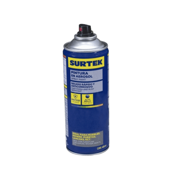 Pintura en Aerosol 400 ml / Color Rojo Oscuro.